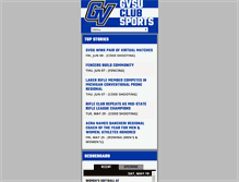 Tablet Screenshot of gvsustudentlifesports.com